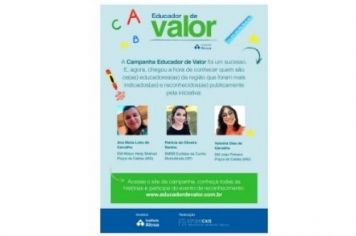 Instituto Alcoa reconhece profissionais da região na campanha “Educador de Valor”