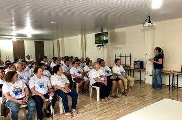 Depressão na Terceira Idade foi tema de palestra aos participantes do Grupo Idoso Cidadão