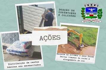 Prefeitura de Divinolândia e Alcoa ajudam vítimas das chuvas no bairro Campestrinho