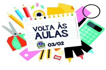 Aulas da Rede Municipal de Ensino terão início no dia 03 de fevereiro