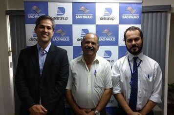 Prefeito participa de reunião no Detran em Mogi Guaçu