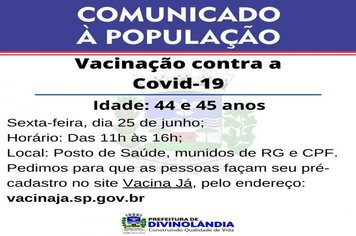 Vacinação contra Covid-19