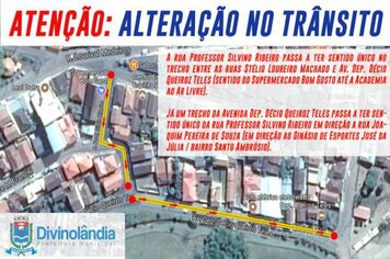 Atenção: Novas alterações no trânsito da cidade