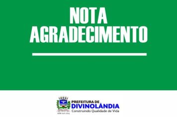 Nota de Agradecimento