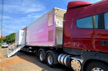 Carreta de Prevenção ao Câncer do Hospital de Amor de Barretos realizou exames em Divinolândia