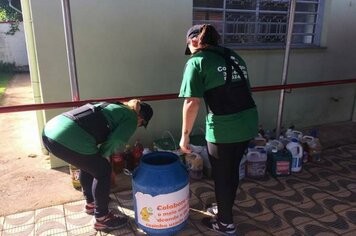 Projeto de coleta de óleo de cozinha é desenvolvido nas escolas municipais