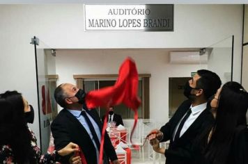 OAB de São Sebastião da Grama inaugura auditório em homenagem a Marino Brandi