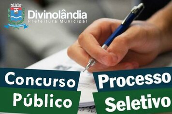 Prefeitura divulga editais para Concurso Público e Processo Seletivo 2017