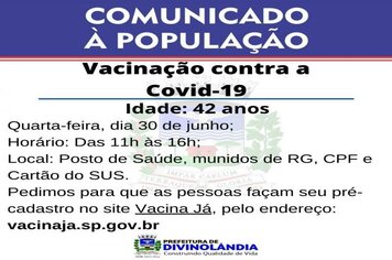 Vacinação contra Covid-19