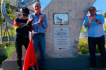  DIVINOLÂNDIA CELEBRA OS CICLISTAS COM INAUGURAÇÃO DE MONUMENTO E PASSEIO CICLÍSTICO