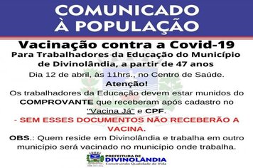 Vacinação contra Covid-19