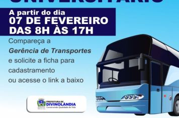 Prefeitura Municipal anuncia inscrição para Auxílio Transporte 2022