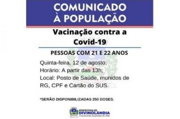 Vacinação contra a Covid-19 no município