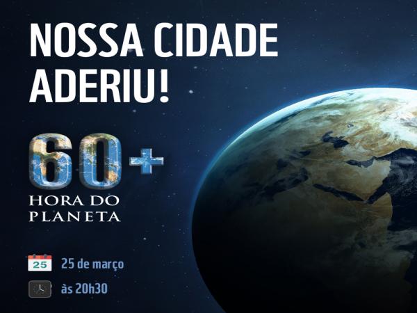 Divinolândia adere a iniciativa “Hora do Planeta”