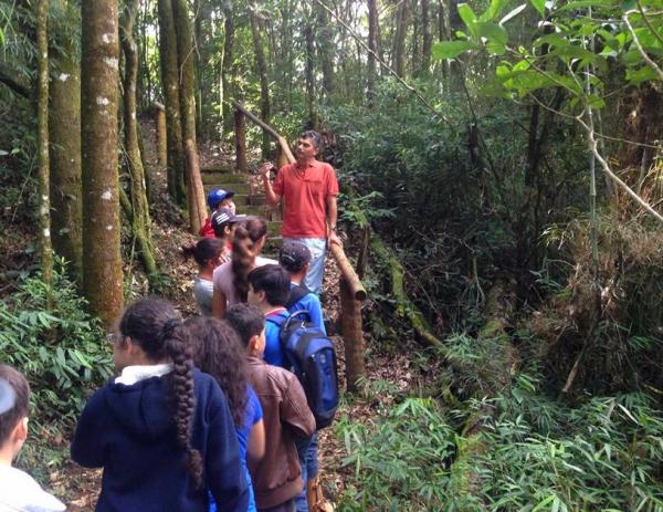 Alunos da escola Germinal Ferrari participam de Projeto “Cultivando a Mata Atlântica”