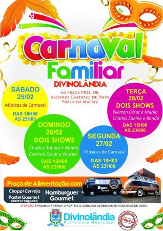 Carnaval de Divinolândia 2017