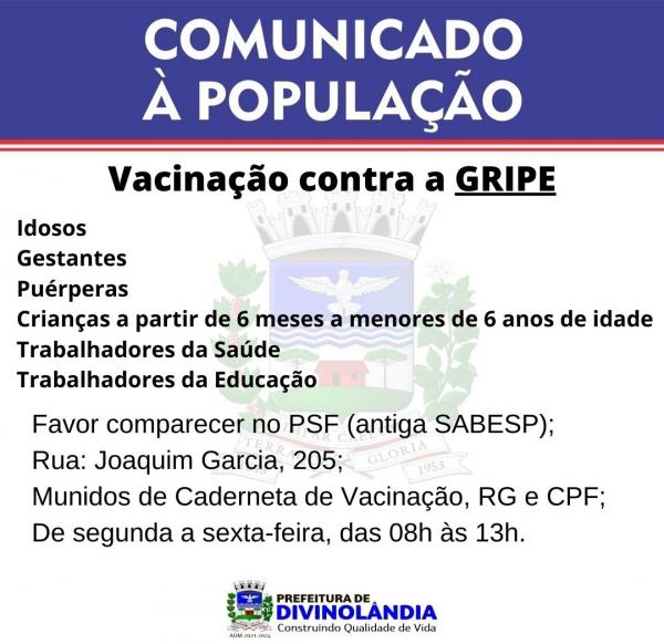 Vacinação contra Gripe