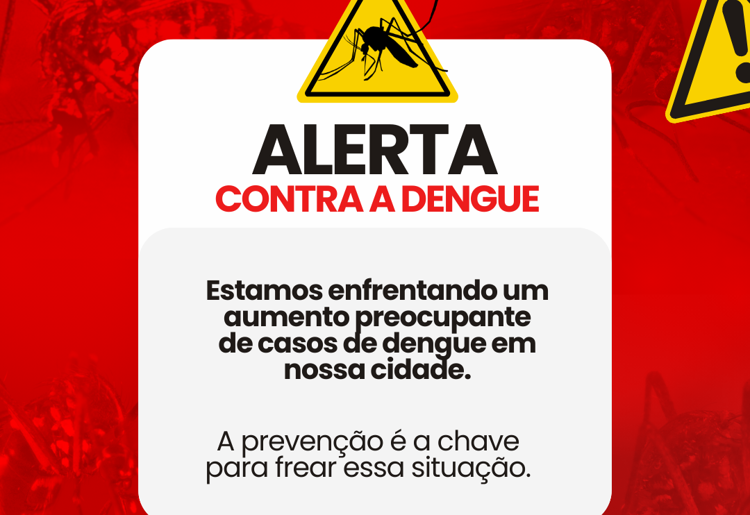 PREFEITURA DE DIVINOLÂNDIA EMITE ALERTA SOBRE AUMENTO DE CASOS DE DENGUE