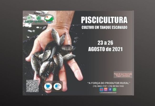 Sindicato Rural em parceria com o SENAR e FAESP realizam curso gratuito de piscicultura em Divinolândia