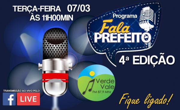 Programa Fala Prefeito - 4ª Edição