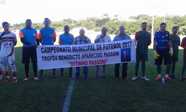 Abertura do Campeonato Municipal de Futebol de Campo