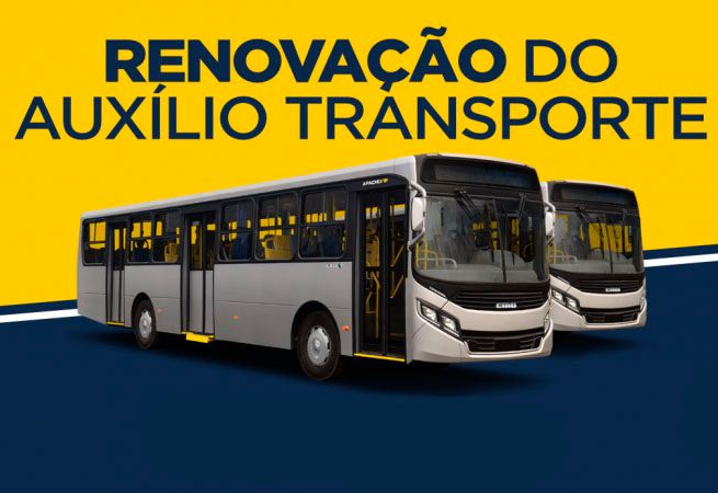 RENOVAÇÃO DO AUXÍLIO TRANSPORTE PARA ESTUDANTES UNIVERSITÁRIOS