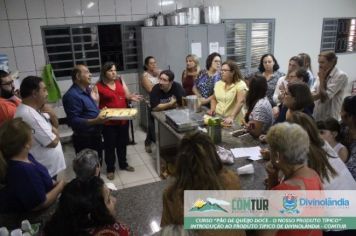 Foto - Curso “Pão de Queijo Doce – o Produto Típico de Divinolândia”